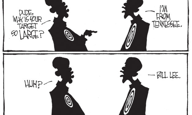 Tennessee Target, A Cartoon By Award-Winning Bill Day