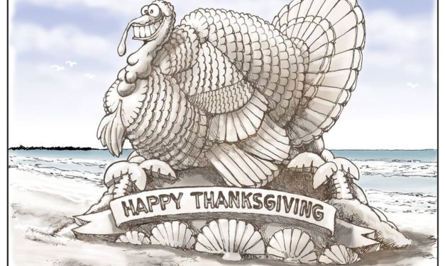 Happy Thanksgiving!, A Cartoon By Award-Winning Bill Day