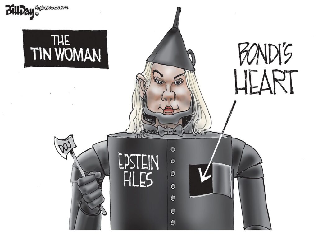 The Tin Woman, A Cartoon by Award-Winning Bill Day