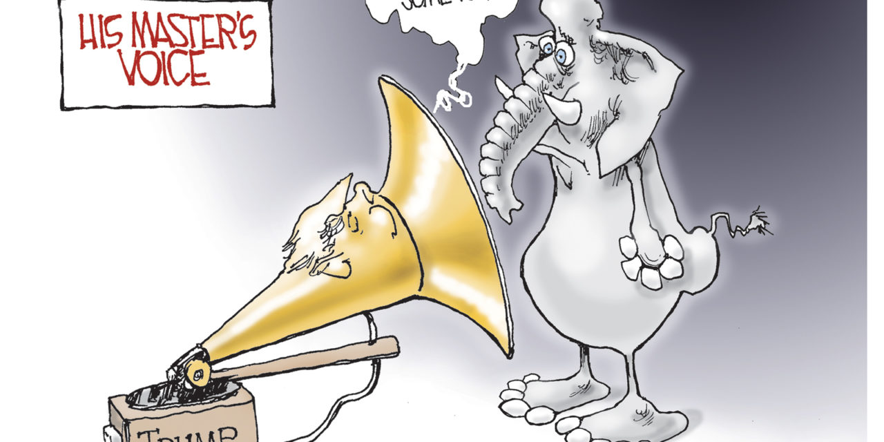 The Master’s Voice, A Cartoon By Award-Winning Bill Day