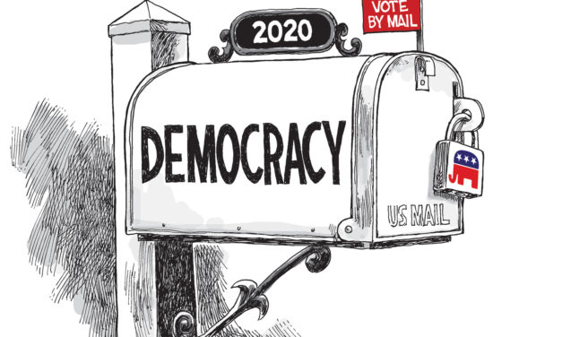 Vote By Mail, A Cartoon By Award-Winning Bill Day