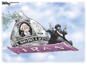 $300 Billion Winner, A Cartoon by Award-Winning Bill Day
