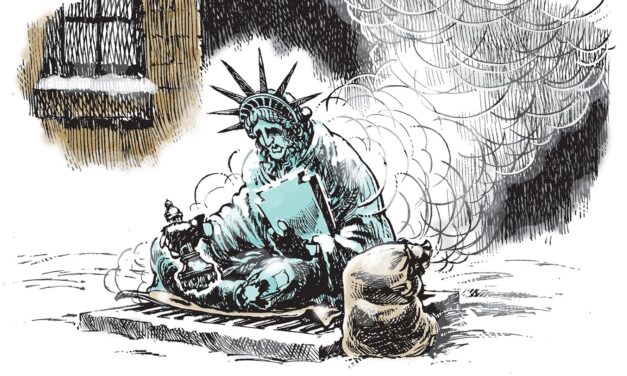 Authoritarian Winter, A Cartoon by Award-Winning Bill Day